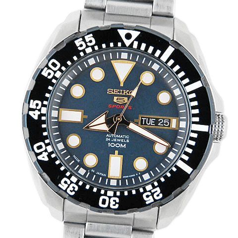 SEIKO5 SEIKO 自動巻き デイデイト メンズ 腕時計 セイコー SEIKO メンズ腕時計 セイコー5 スポーツ SRP605J1 自動