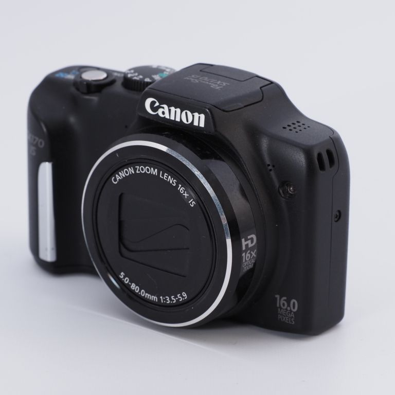 Canon キヤノン PowerShot SX170 広角28mm 光学16倍ズーム ブラック 