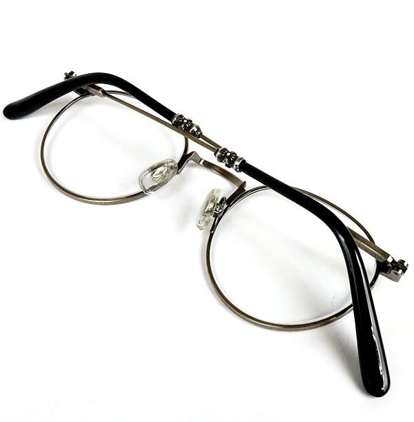 CHROME HEARTS 銀座店 クロムハーツ 【JUCIFER 1】　度入り メガネ アイウェア メンズ SV925 シルバー/黒 95742