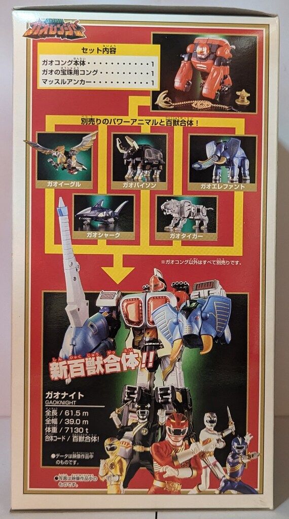 パワーアニマルシリーズ|ガオレンジャー 百獣戦隊ガオレンジャー