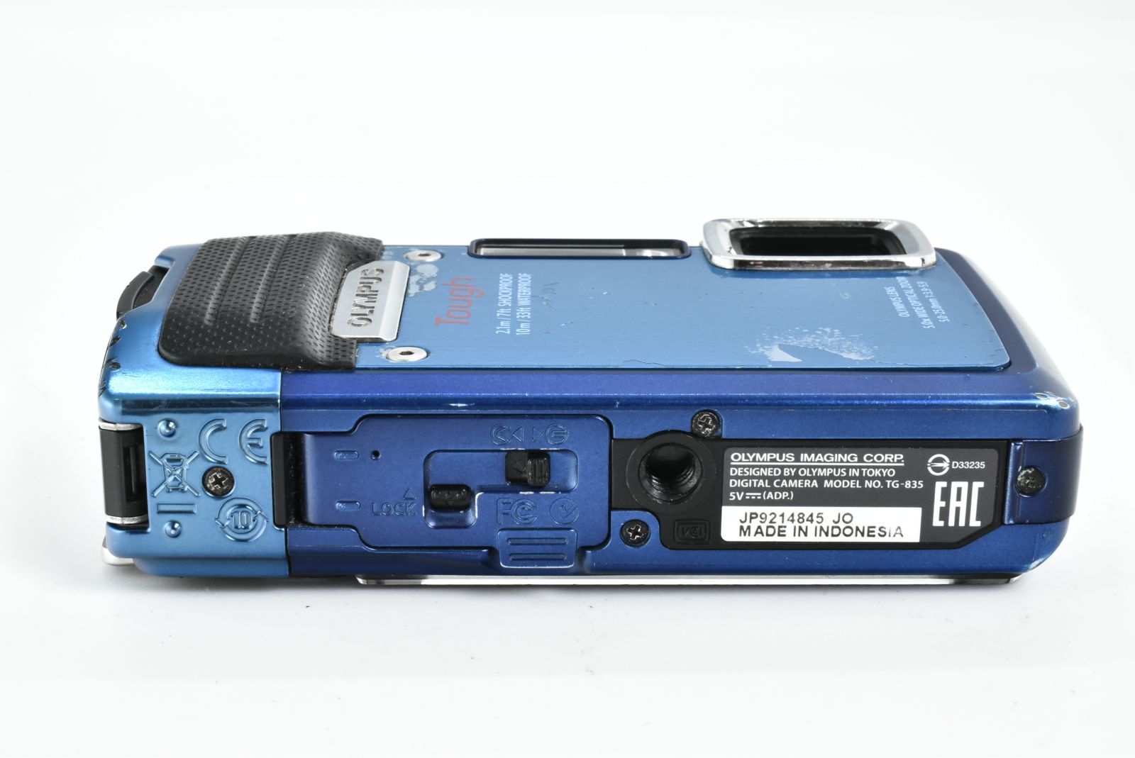 スマホ転送OK】OLYMPUS Tough TG-835 ブルー デジカメ スマホ転送OK