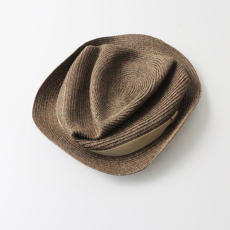 マチュアーハ　ボックス　ハット　mature ha.  BOXED HAT mature ha.] BOXED HAT 11cm brim（Natural） | 森の8カテン