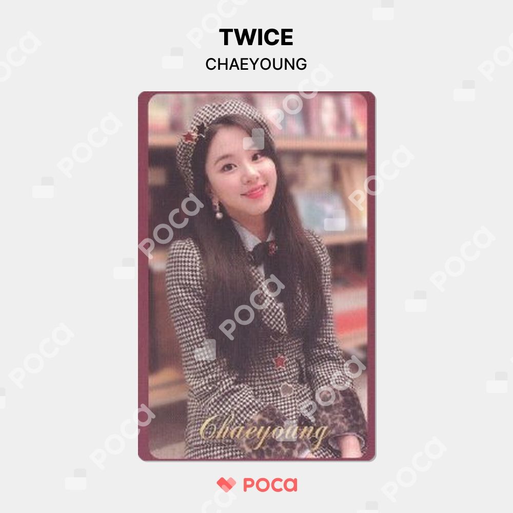 Yes,I am Chaeyoung.  WITHMUU 特典　チェヨン　トレカ 2025年最新】yes i am chaeyoung withmuuの人気アイテム - メルカリ