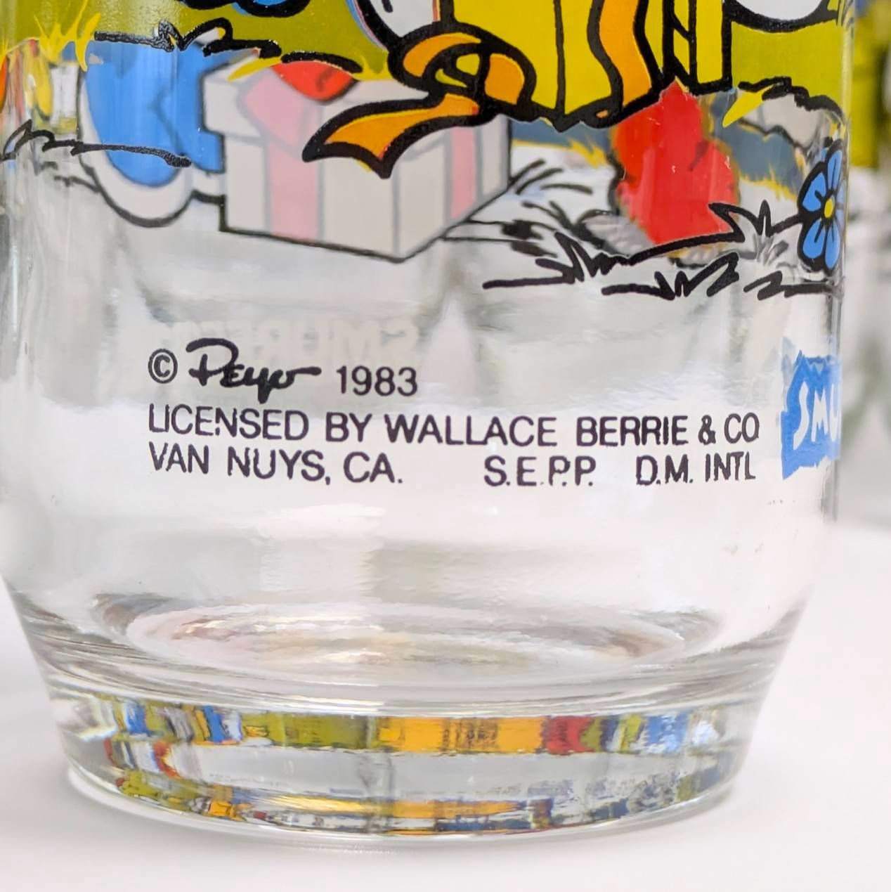 ☆ VINTAGE 1983☆【 SMURF / スマーフ 】 Hardee's / ハーディーズ