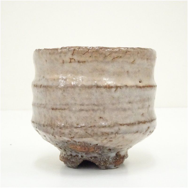 萩焼 玉隆山 吉田萩苑造 茶碗（共箱） 茶道 抹茶 おしゃれ 抹茶