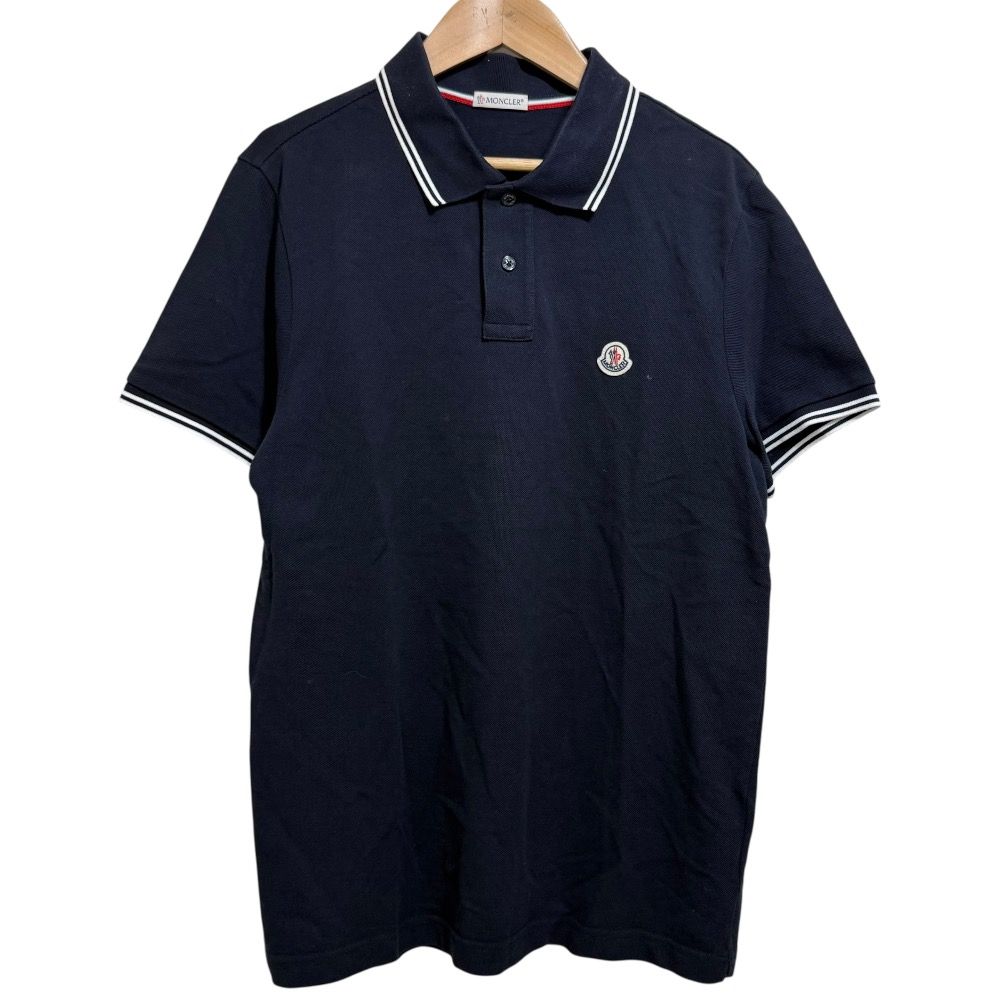 モンクレール　ポロシャツ　ロゴワッペン　シンプルカジュアル　ヴィンテージ 楽天市場】MONCLER モンクレール ポロシャツ POLO MANICA C