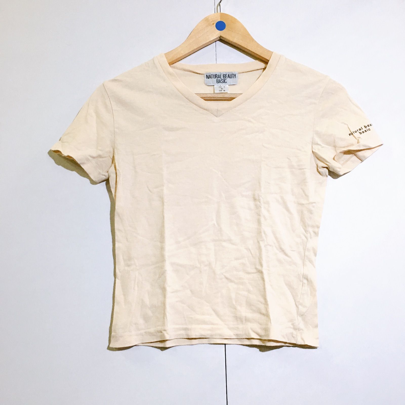 美品】 NATURAL BEAUTY BASIC ナチュラルビューティーベーシック T