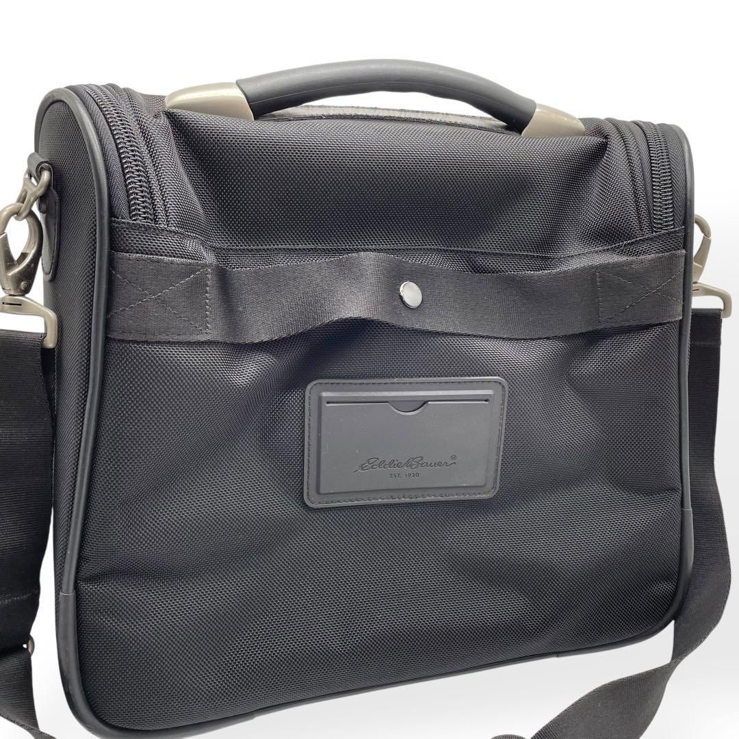 美品 希少 Eddie Bauer ビジネスバッグ トラベルバッグ ブラック