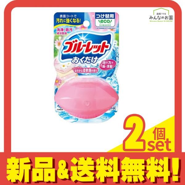 液体ブルーレットおくだけ ほのかな柔軟剤の香り ホワイティフローラル つけ替用 70mL 2個セット まとめ売り メルカリ