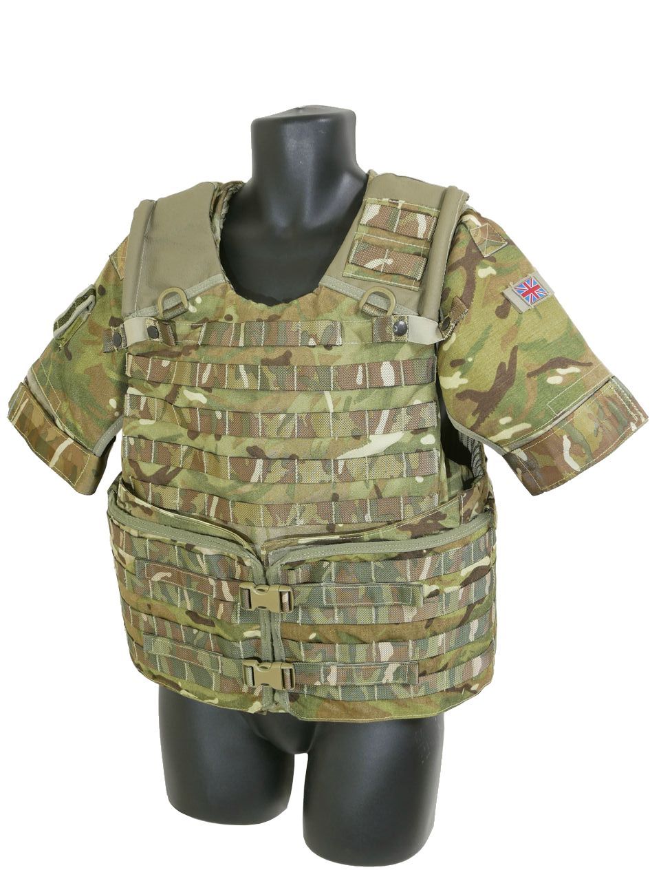 イギリス軍 オスプレイMk4 ボディアーマーカバー MTPカモ 7点セット H200-C116 上