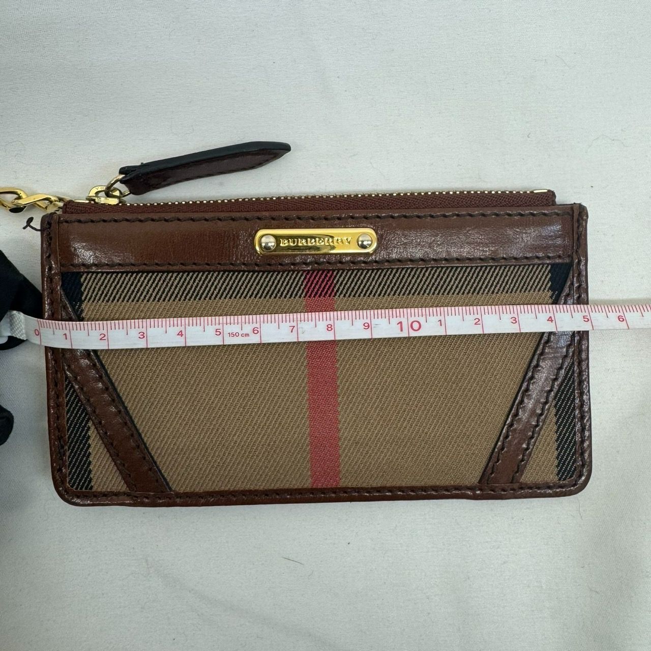 Burberry カードケース　新品未使用　ベージュ バーバリー 名刺入れ/カードケース メンズ レディース チェック