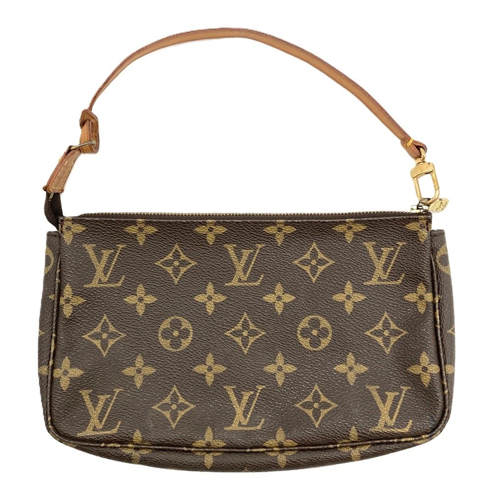 Louis Vuitton クラッチバッグ ダークブラウン ルイヴィトン LOUIS VUITTON ポシェットアクセソワール クラッチ