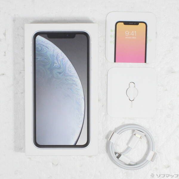 iPhoneXR ホワイト　64GB au iPhoneXR ホワイト 64G au