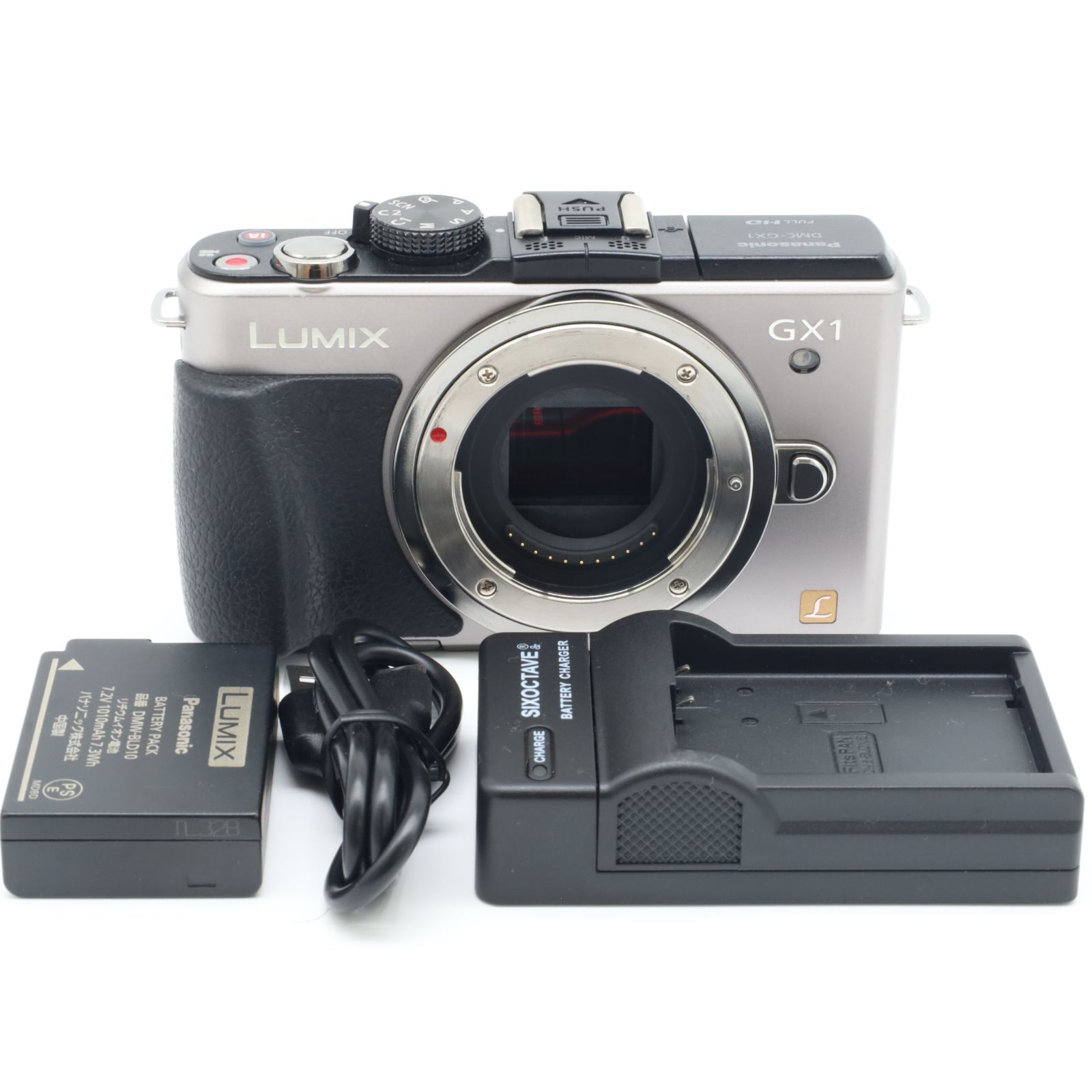 □極上品□ OLYMPUS LUMIX DMC-GX1-S ボディ ブレードシルバー □極上品□ OLYMPUS LUMIX DMC-GX1-S ボディ ブレードシルバー