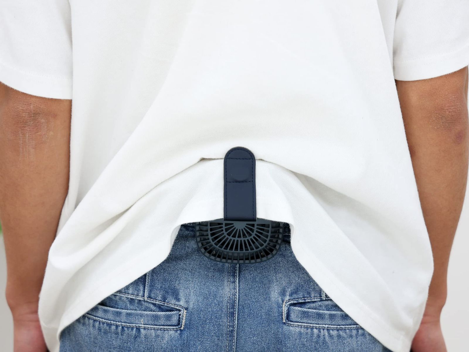 エレス iFan BodyBlow アイファン ボディブロー 充電式ベルトクリップファン スレートブルー スレートブルー