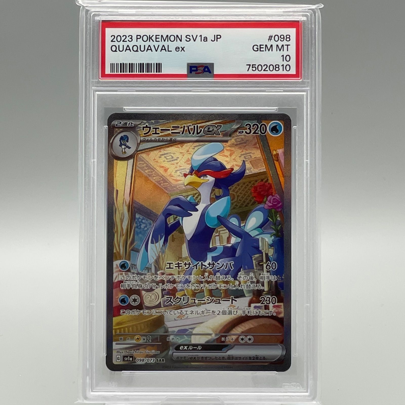 ラウドボーンSAR ウェーニバルSAR PSA10 連番-