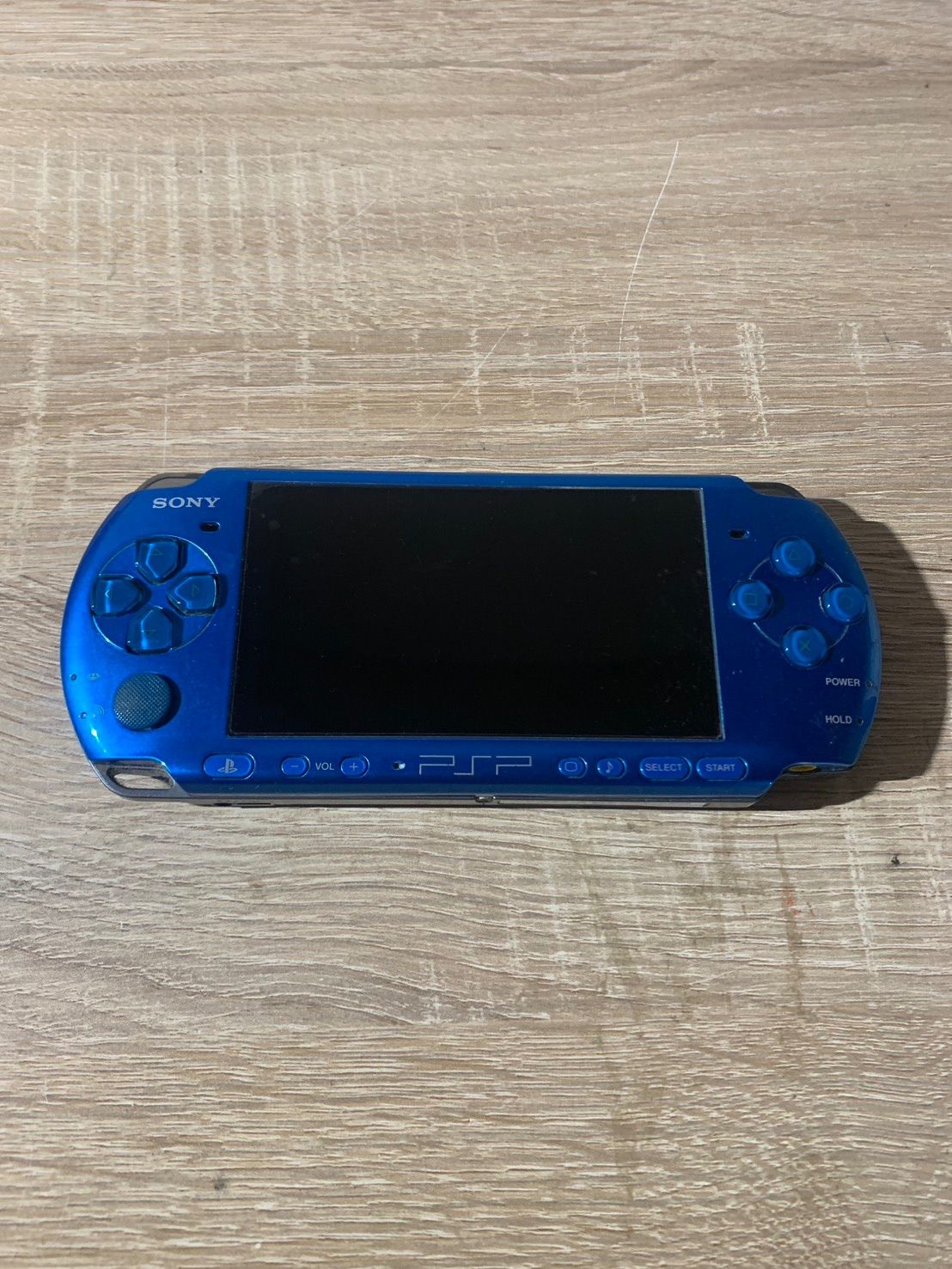 6141 PlayStation ポータブル PSP 3000 バイブラント ブルー 動作 済み