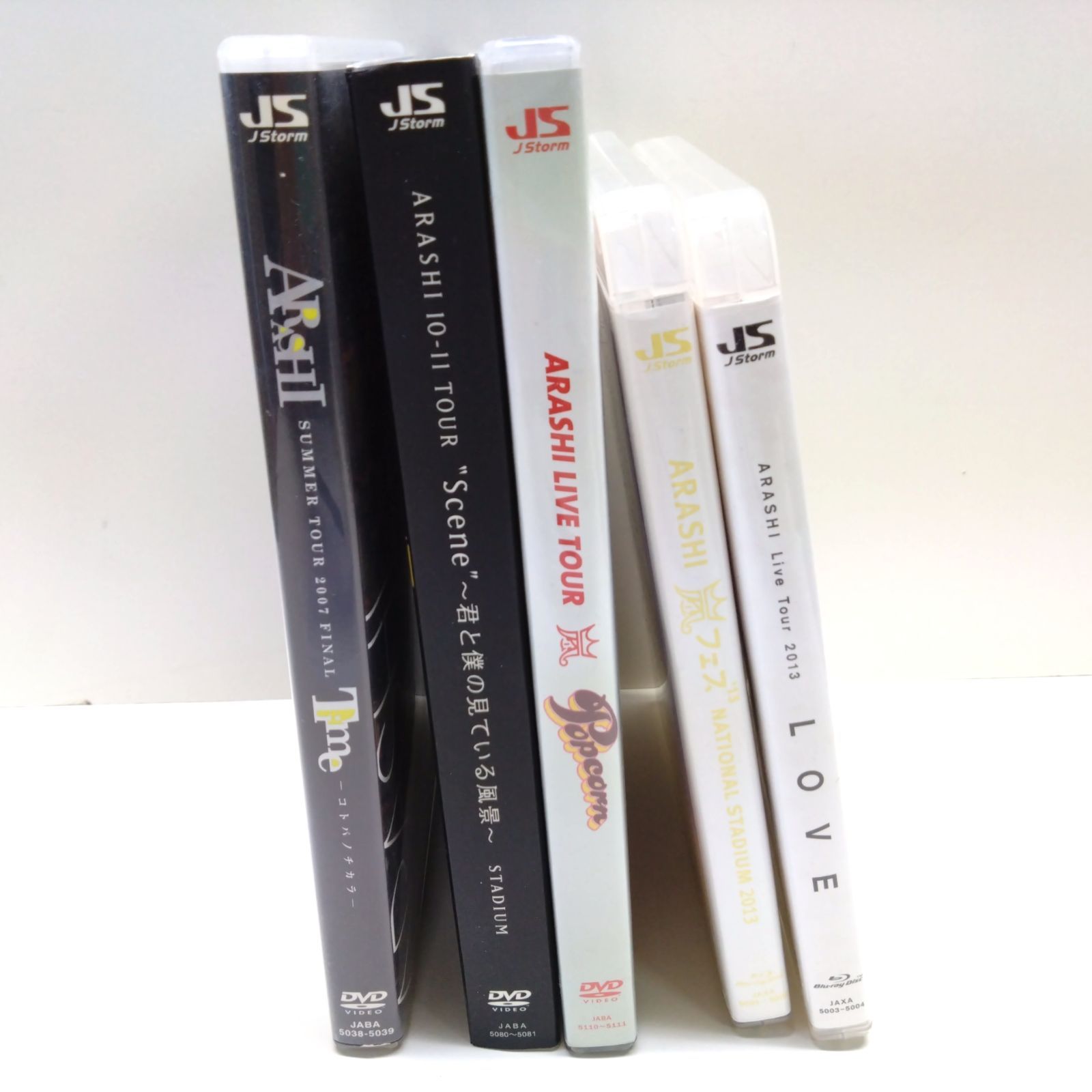 82988 嵐 ARASHI ライブ LIVE DVD Blu-ray 5本 まとめ セット