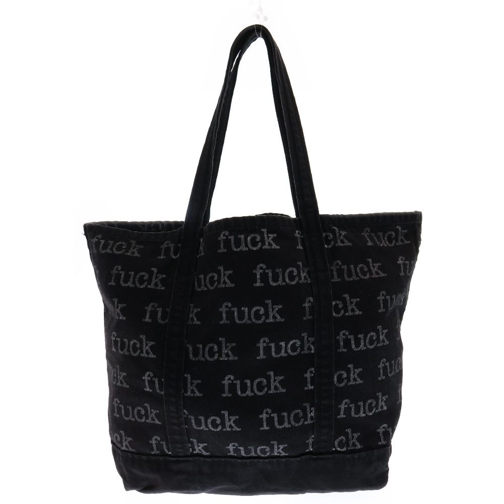 SUPREME (シュプリーム) 13SS Fuck Denim Tote ファックデニムトート