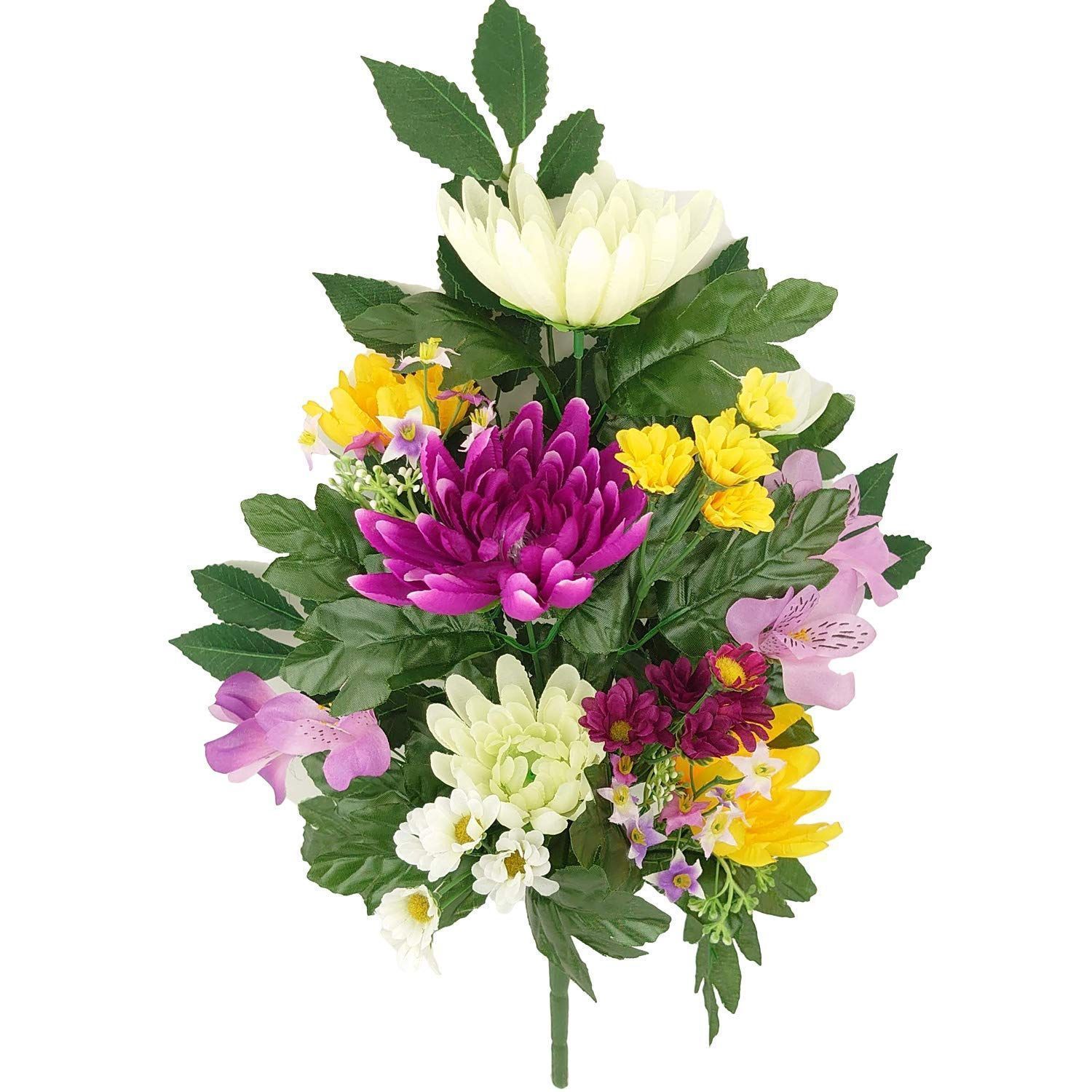 【人気商品】お墓用 仏花 1対 51cm 漆ぷろだくと 造花 お仏壇用 大