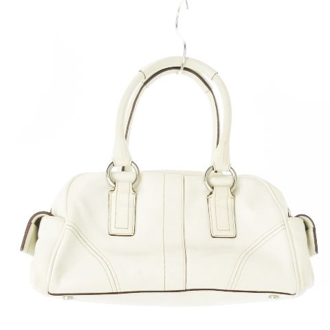 コーチ COACH ハンドバッグ レザー 革 ベルトデザイン バックル