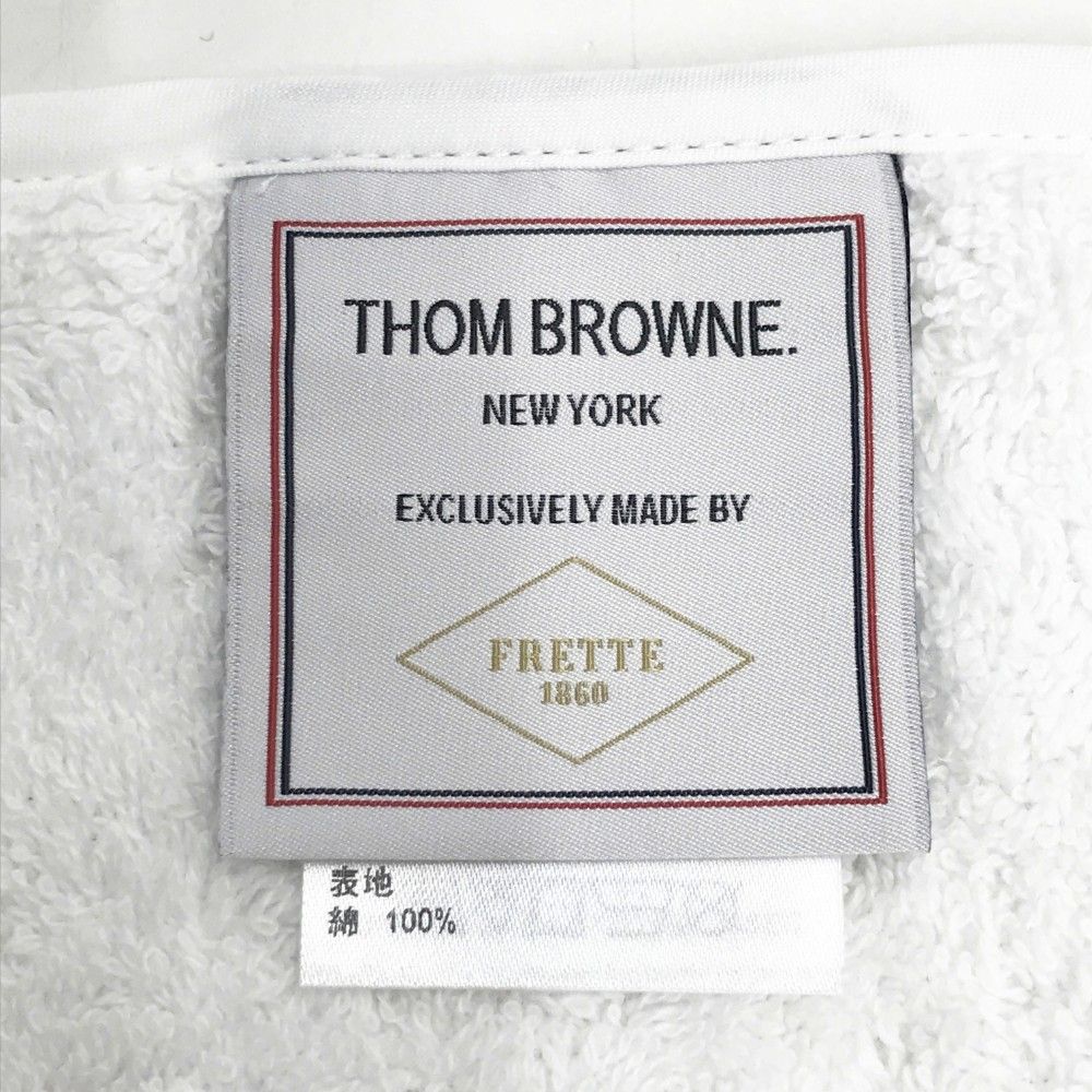 THOM BROWNE タオル ホワイト THOM BROWNE トム ブラウン タオル ホワイト系 ONE [240101447427