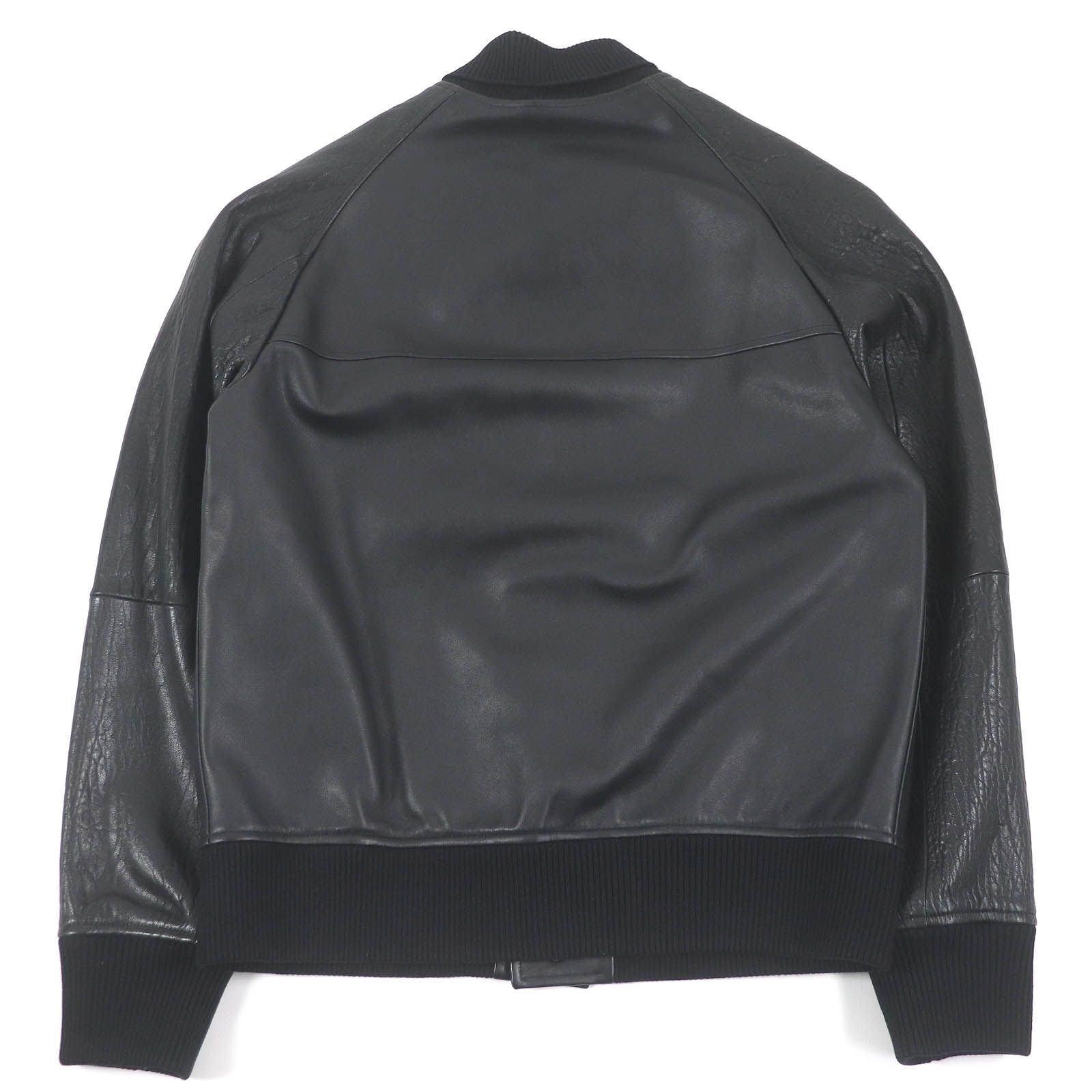 【極上美品】LOEWE/ロエベ　カンガルーレザー フード付きレザーブルゾン 極上美品】LOEWE/ロエベカンガルーレザー フード付きレザーブルゾン