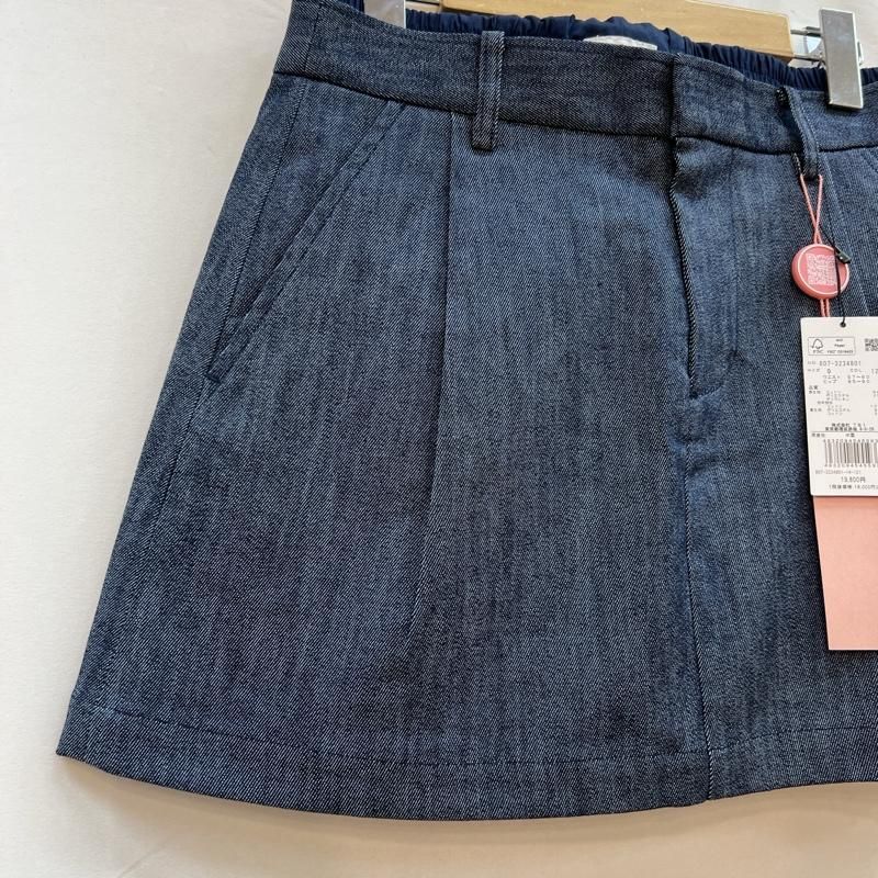 古着 スカート ミニスカート NBB WEEKEND デニム調 レイヤードスカート 807-3234801 ゴルフウェア MAPLESDOGHOUSE_CA