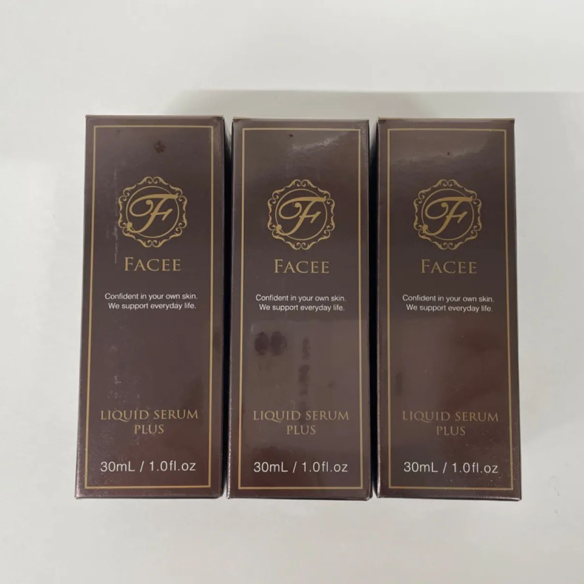 FACEE フェイシー リキッドセラムプラス 美容液 30mL × 3 【公式通販】