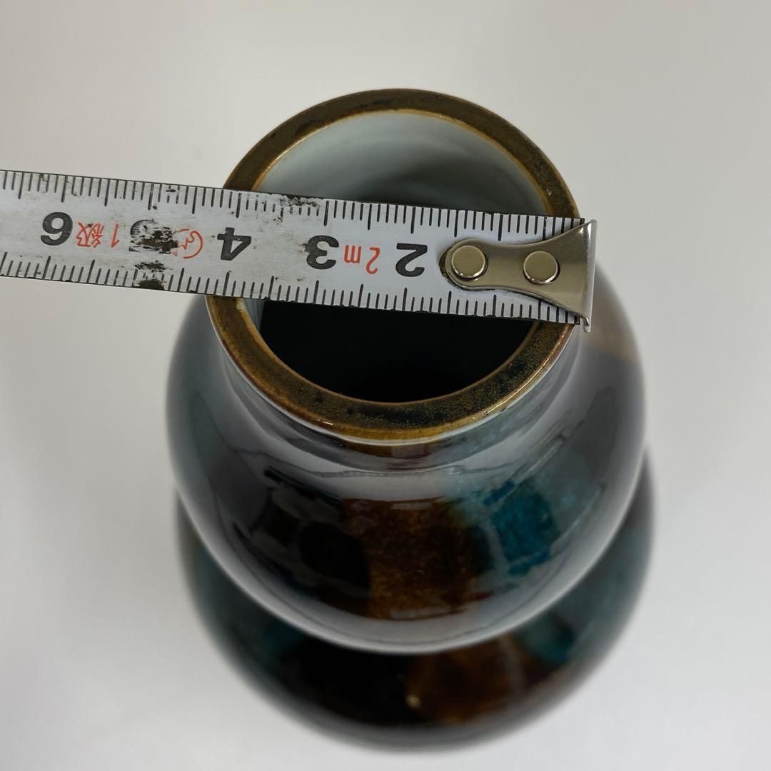 初代 九谷八十吉 花瓶 高さ約24.3㎝ トヒチサ 東さ6-1201② - メルカリ