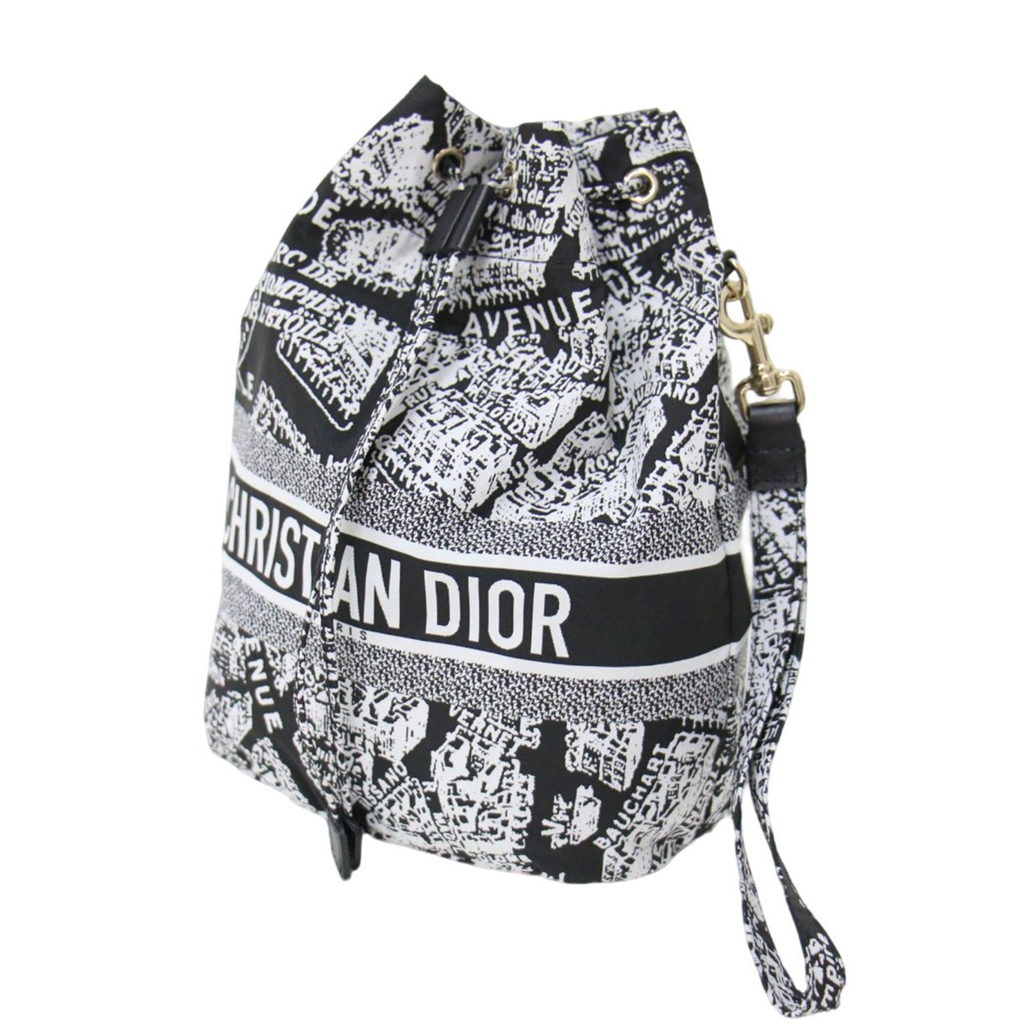 美品】Christian Dior クリスチャンディオール ポーチ ブラック 