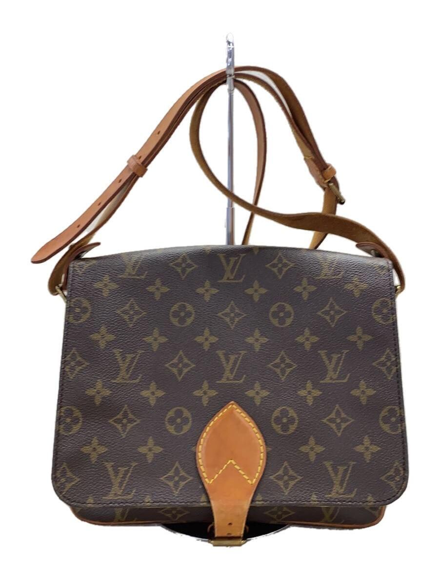 LOUIS VUITTON カルトシエールGM_モノグラム・キャンバス_BRW PVC ブラウン - メルカリ