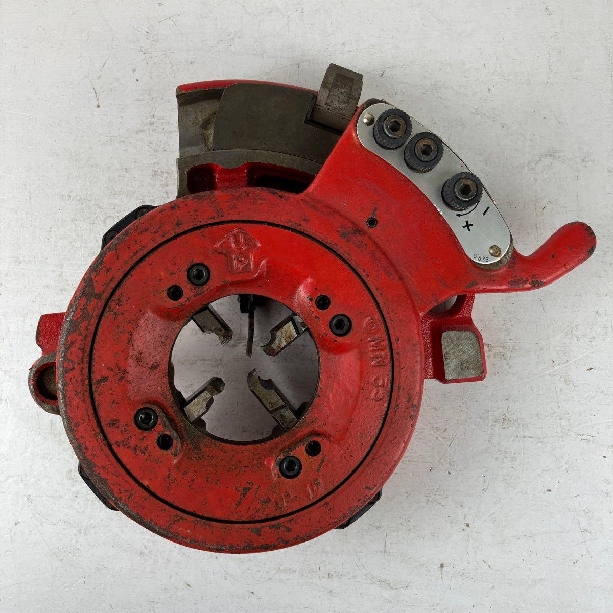 ЗЗREX レッキス 自動切上ダイヘッド チェーザ付 1-1 1 2 レッド