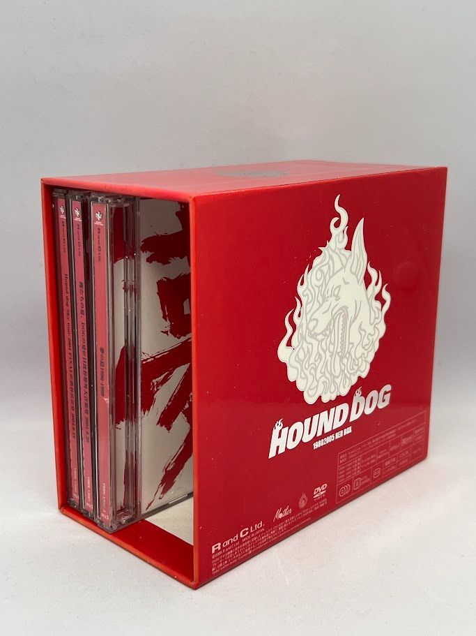 HOUND DOG 】19802005 RED BOX [DVD] - ミュージックアウトレット 価格