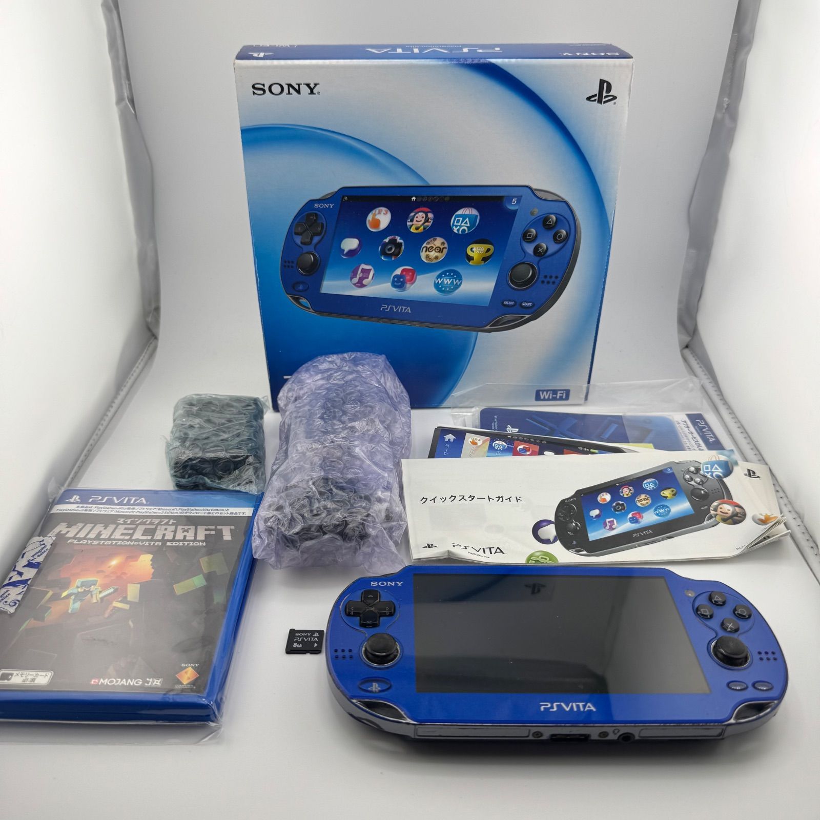 PSVITA 本体 PCH-1000 サファイアブルー 動作 済み