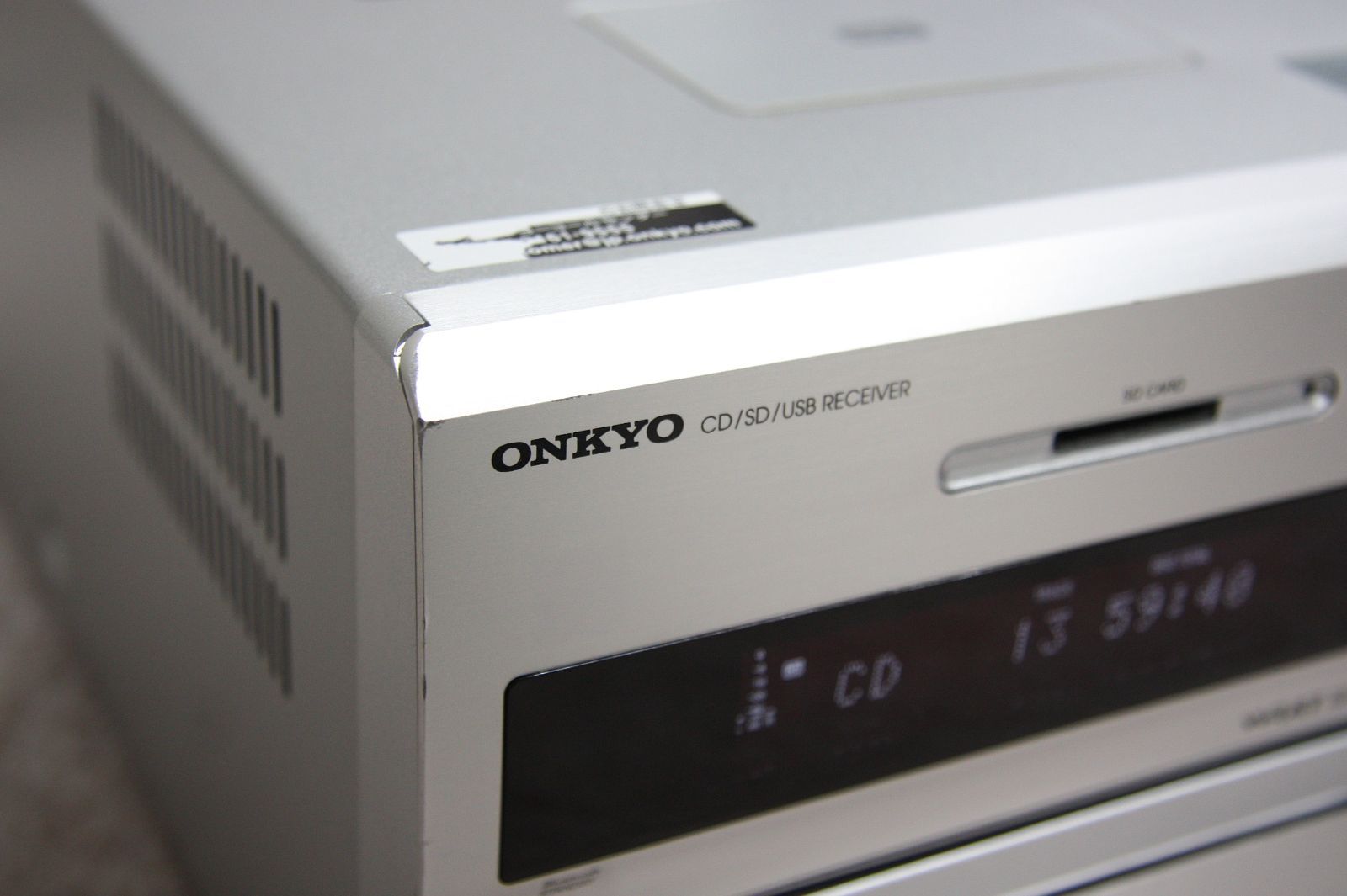 ONKYO X-NFR7 ミニコンポ CD/SD/USB RECEIVER X-NFR7｜ONKYO CD/SD/USBレシーバーシステム -D｜中古品｜修理