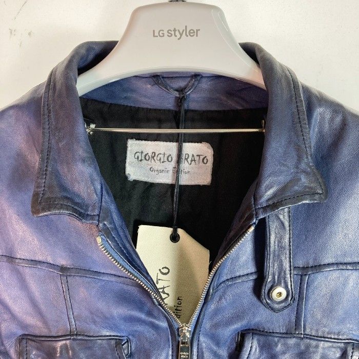 ☆GiorgioBrato ジョルジオブラット ラムレザー シングル