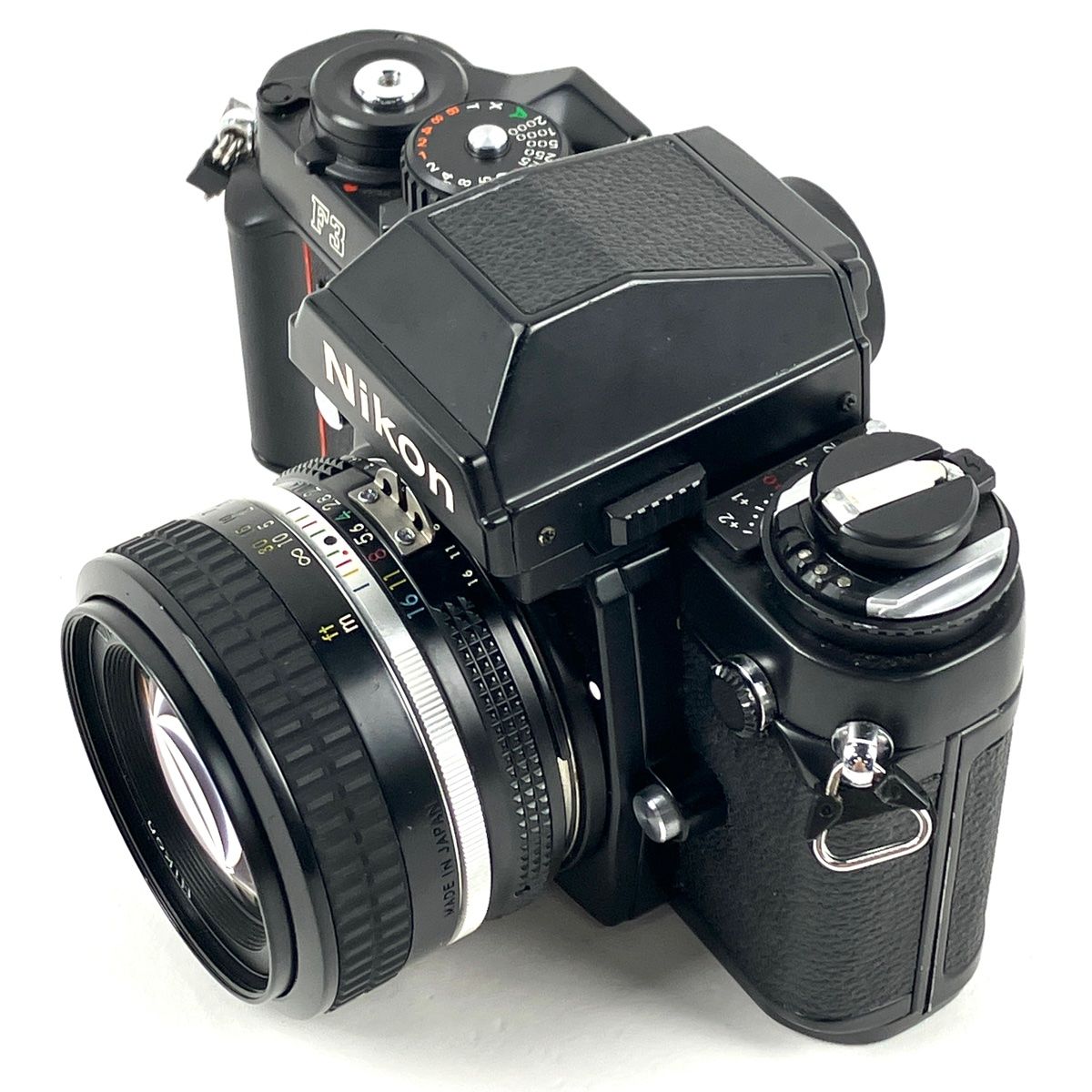 ニコン Nikon F3 アイレベル + Ai NIKKOR 50mm F1.4 フィルム マニュアルフォーカス 一眼レフカメラ 【中古】 - メルカリ