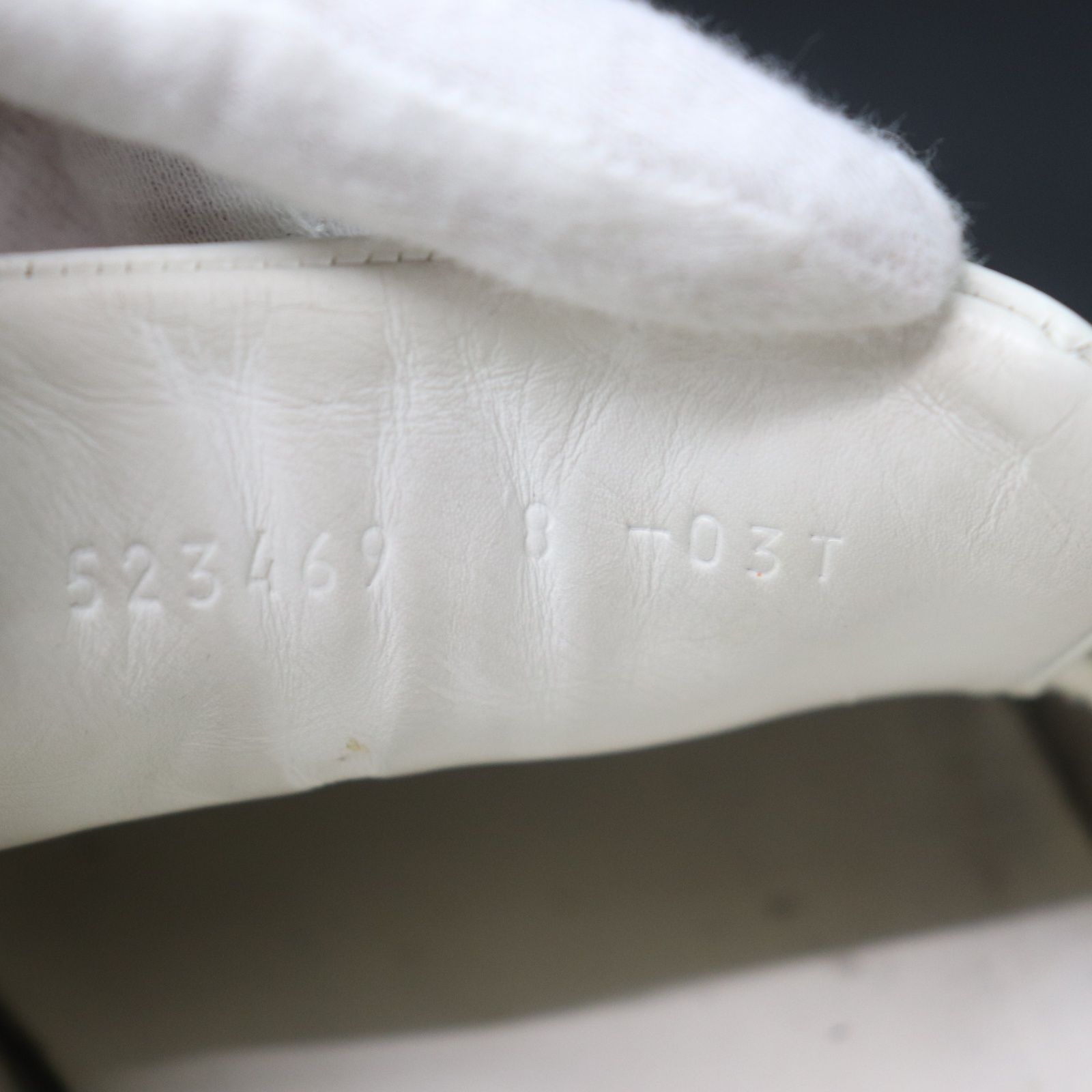 ITEJ0R26Q1OC GUCCI グッチ ストライプ レザー スニーカー 523469