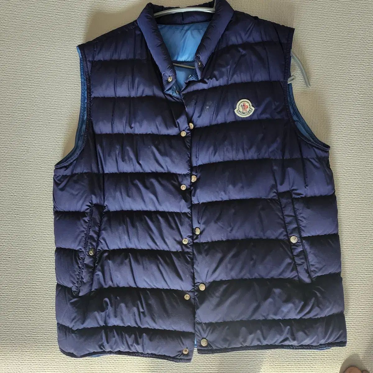 MONCLER(モンクレール) 正規品 ダウンベスト 4 サイズ ネイビー