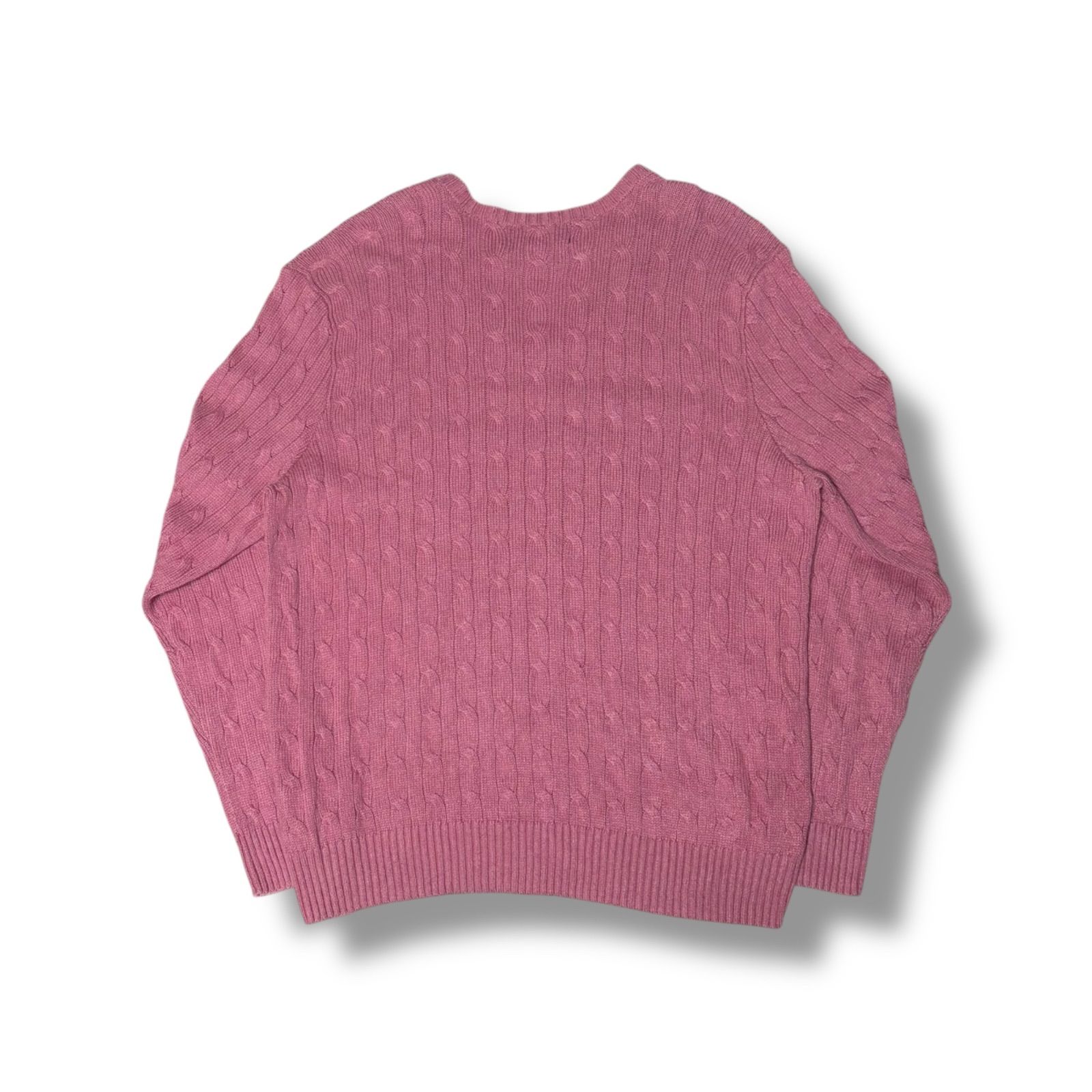 90s Polo by Ralph Lauren Silk Cable Knit Sweater ポロラルフ 