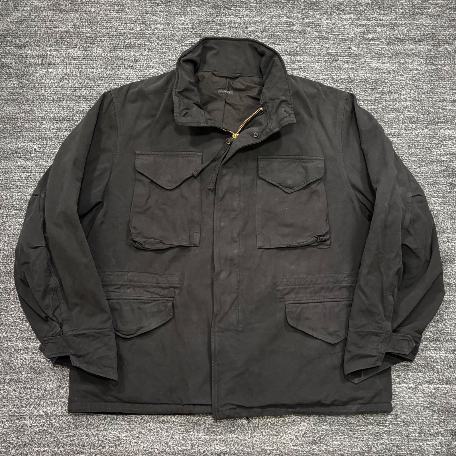 COMOLI 24AW 製品染 M65 A03-01031 コモリ 3 COMOLI 2025.1.11 sat NEW