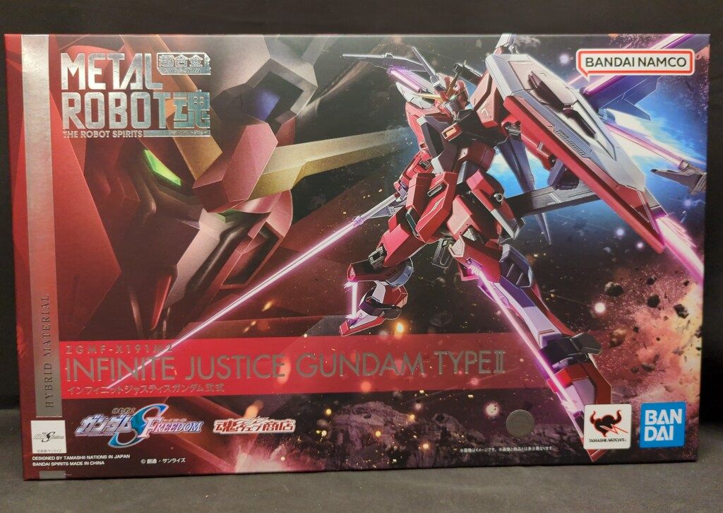 BANDAI SPIRITS METAL ROBOT魂 <SIDE MS> 機動戦士ガンダムSEED DOM インフィニットジャスティスガンダム弐式