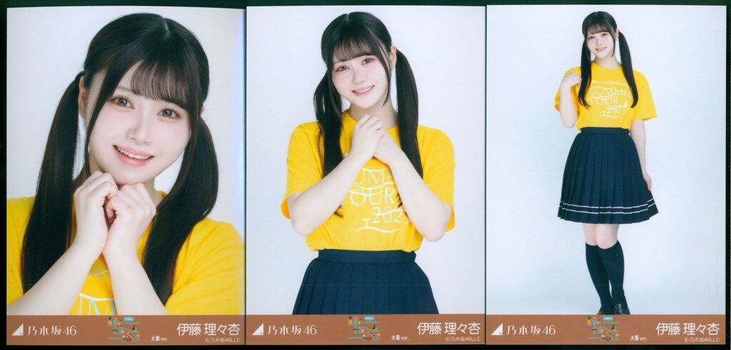乃木坂46伊藤理々杏　モバイル　NOGI A/W 2024　フォトTシャツ　１枚 乃木坂46伊藤理々杏 モバイル NOGI A/W 2024 フォトTシャツ 1枚