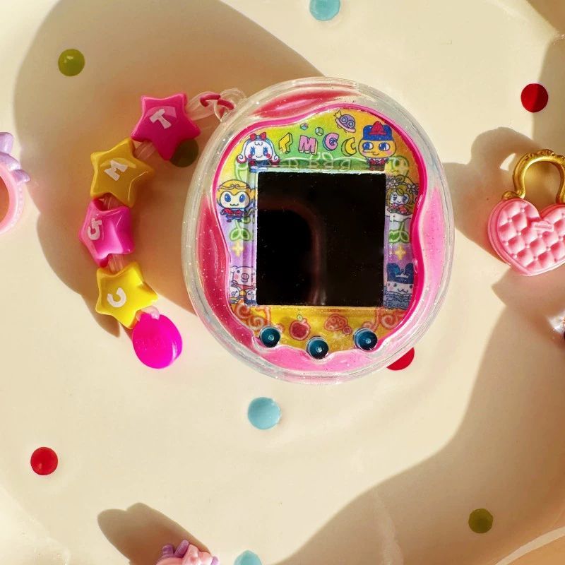 【新品未使用】たまごっちユニ クリアケース カバー たまごっちユニ uni きせかえベルト バンド カバー ケース