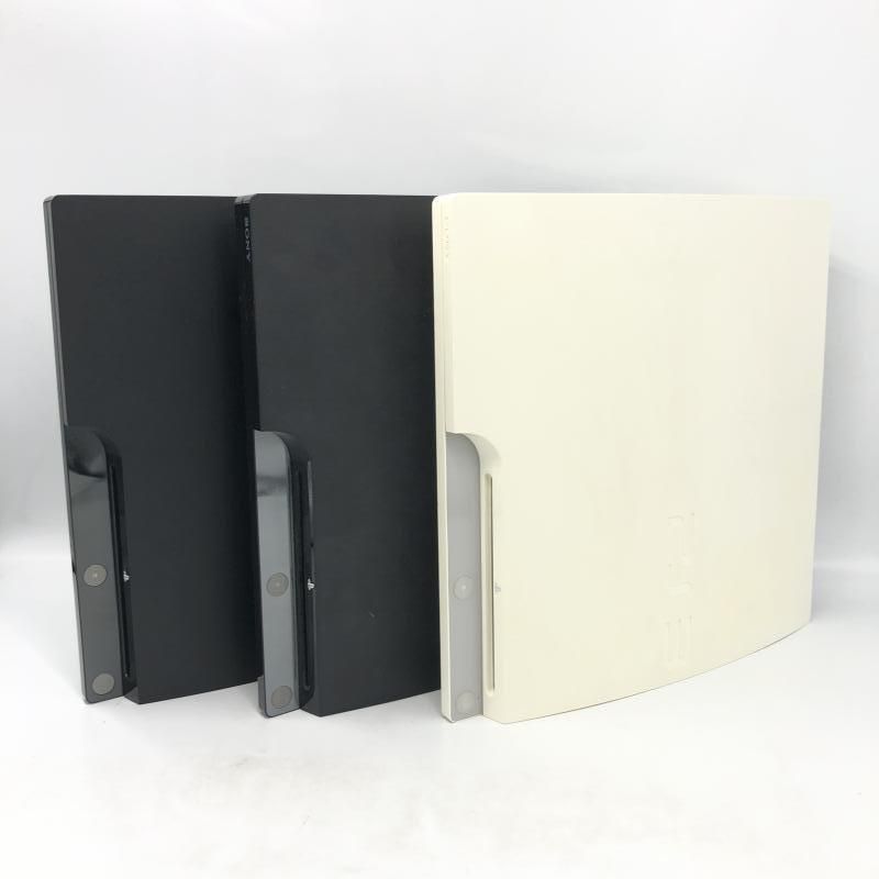 中古】本体S）【ジャンク】SONY PS3本体3台まとめ HDD有 通電