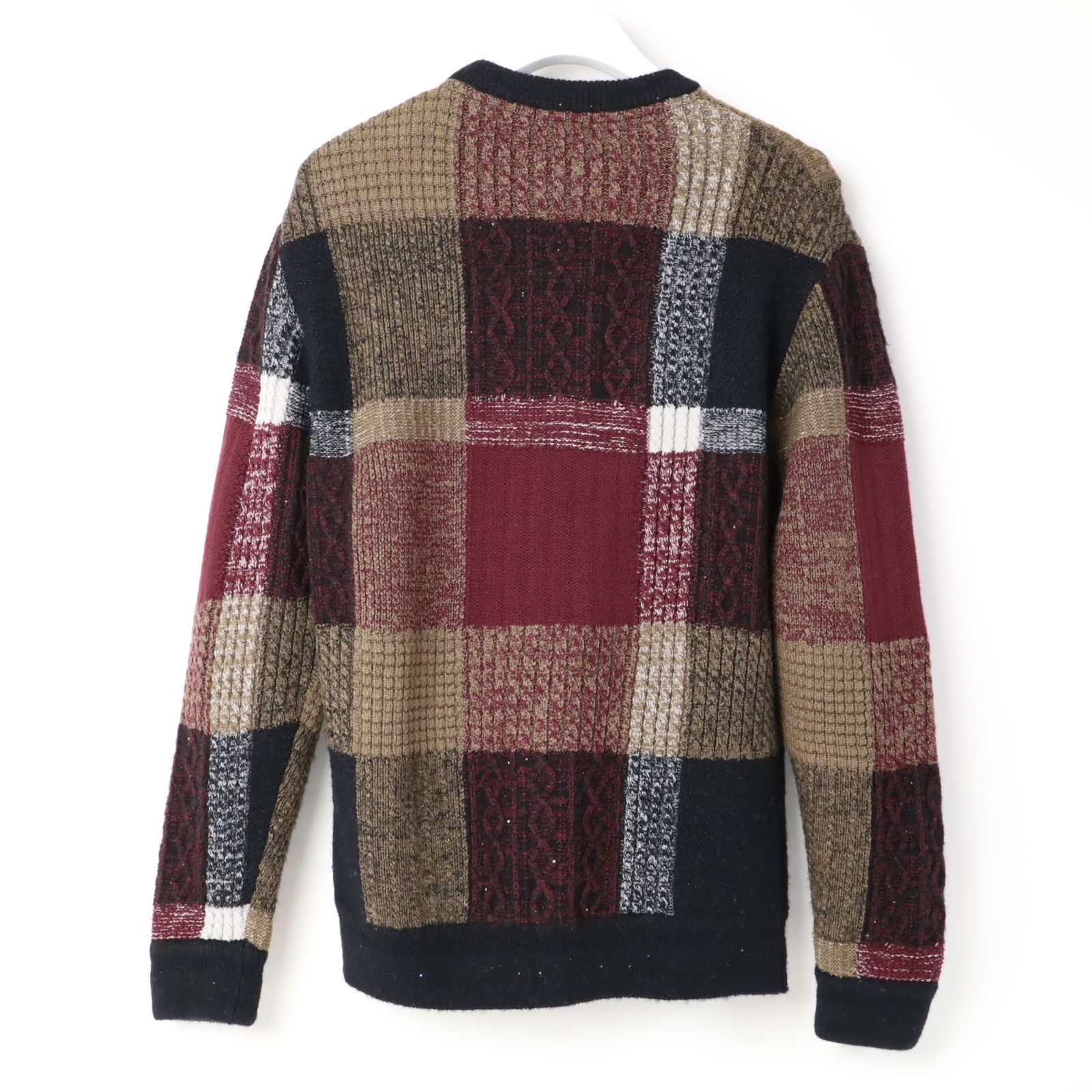 新品 ブラックレーベル クレストブリッジ チェックニット BLACK LABEL