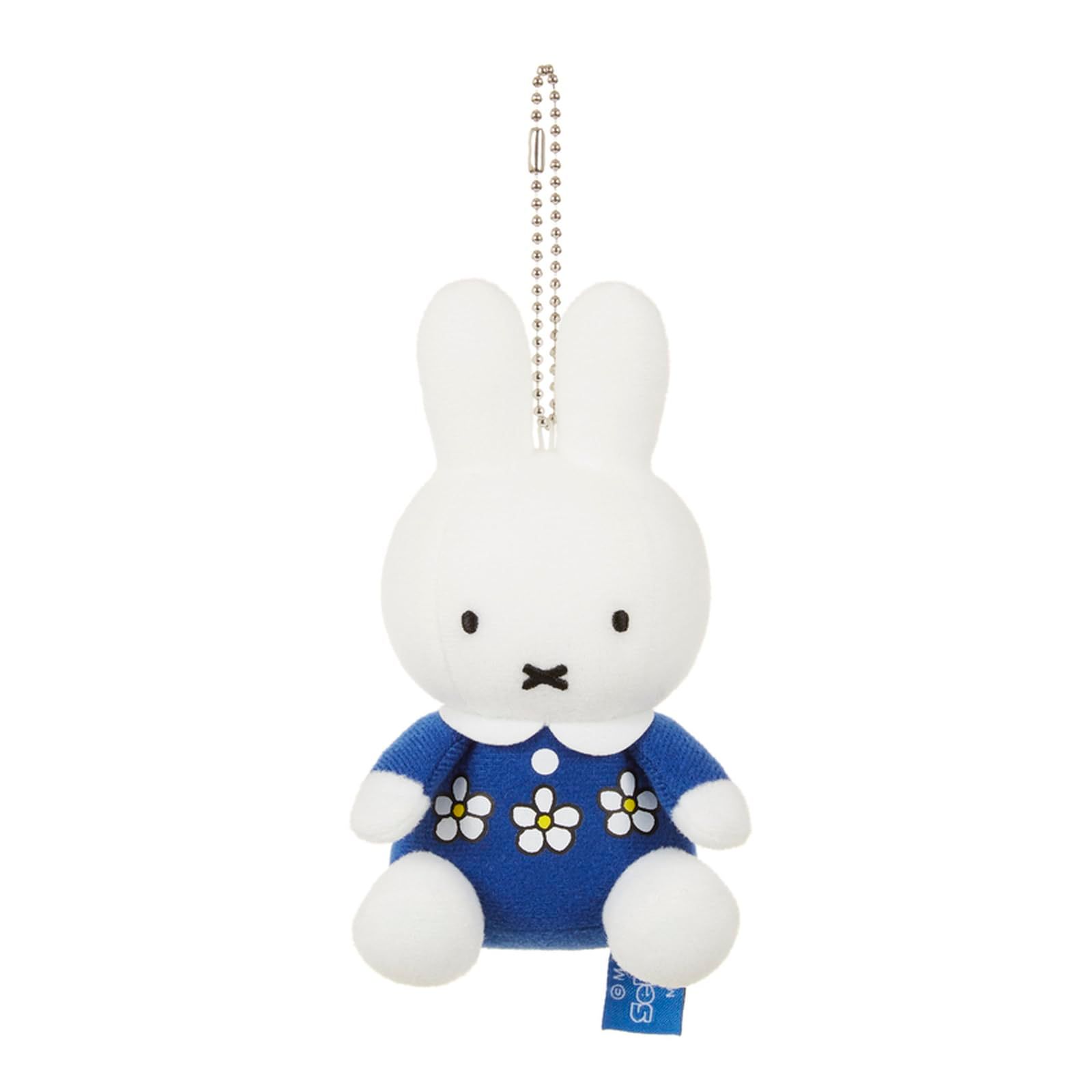 [Sekiguchi] キーチェーン miffy Flower Dress マスコット 
