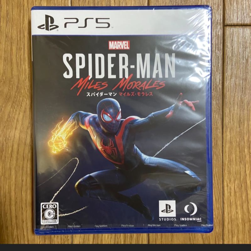 【新品未開封】PS5 スパイダーマン　マイルズ・モラレス