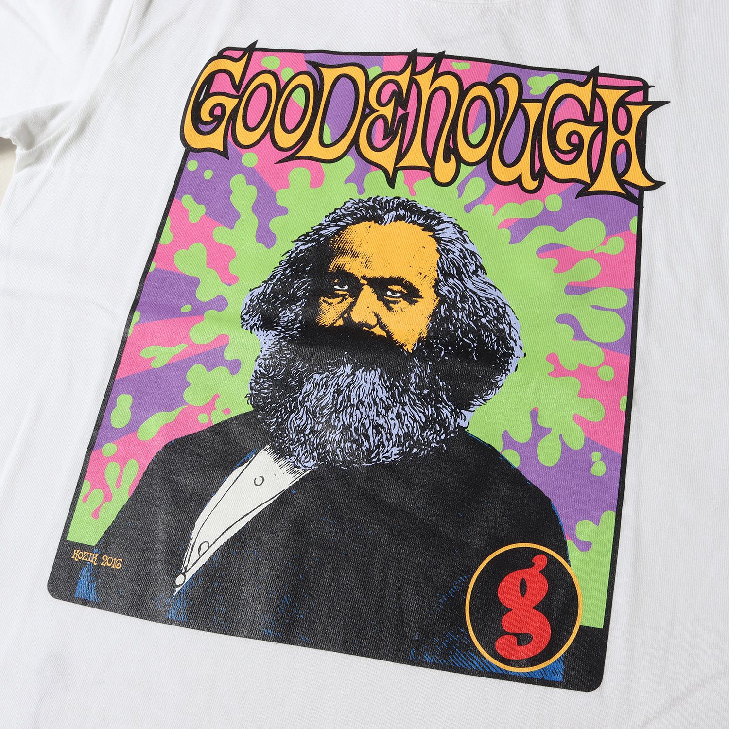 新品 GOOD ENOUGH グッドイナフ Tシャツ サイズ:S 17SS KOZIK マルクス